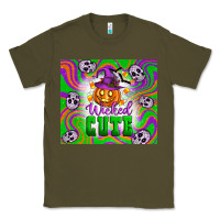 Army Green Wicked cute halloween Classic Tee - Artiststas