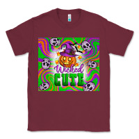 Burgundy Wicked cute halloween Classic Tee - Artiststas