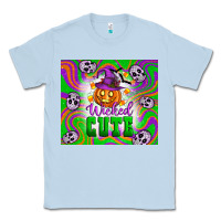 Dusty Blue Wicked cute halloween Classic Tee - Artiststas