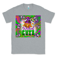 Heather Grey Wicked cute halloween Classic Tee - Artiststas