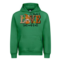 Emerald I Think I Love Fall Most of All Urban Hoodie - texasbilliewilder