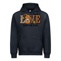 Navy I Think I Love Fall Most of All Urban Hoodie - texasbilliewilder