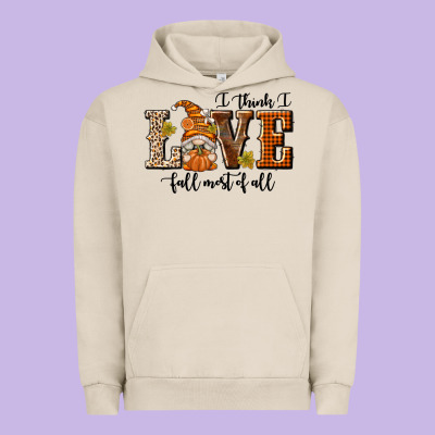 I Think I Love Fall Most Of All Urban Hoodie Designed By Texasbilliewilder