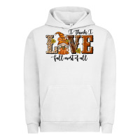 Pigment Lunar Rock I Think I Love Fall Most of All Urban Hoodie - texasbilliewilder