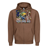 Chestnut Western Reel Cool Dad Bass Zipper Hoodie - LillyAllenDesigns