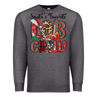 Charcoal Heather santa s favorite lab crew Premium Sweatshirt - MaliasSmallBusiness