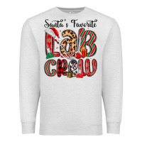 Oatmeal Heather santa s favorite lab crew Premium Sweatshirt - MaliasSmallBusiness