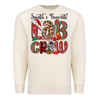 Sandshell santa s favorite lab crew Premium Sweatshirt - MaliasSmallBusiness