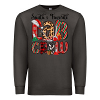 Smoke santa s favorite lab crew Premium Sweatshirt - MaliasSmallBusiness