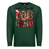 Sports Green santa s favorite lab crew Premium Sweatshirt - MaliasSmallBusiness