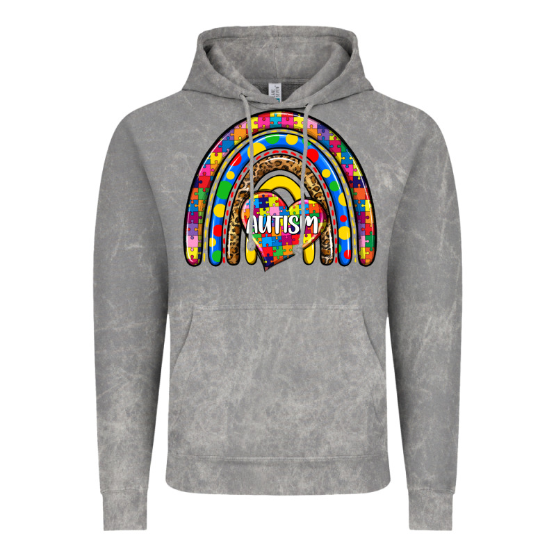 Autism Rainbow Vintage Hoodie by Zillion Design Studio | Teevron