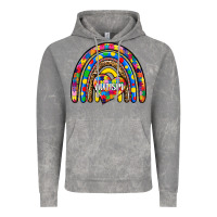 Cloud Rock autism rainbow Vintage Hoodie - Zillion Design Studio