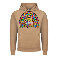 Vintage Coffee autism rainbow Vintage Hoodie - Zillion Design Studio