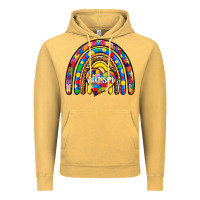 Vintage Mustard autism rainbow Vintage Hoodie - Zillion Design Studio
