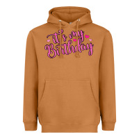 Meerkat it s my birthday Heavyweight Hoodie - MaliasSmallBusiness