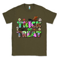 Army Green trıck or treat Classic Tee - AdoDesignShop
