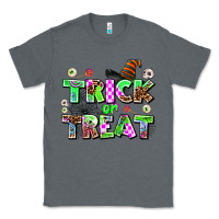 Charcoal Heather trıck or treat Classic Tee - AdoDesignShop