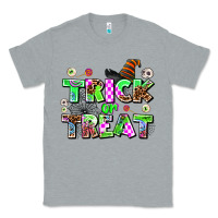 Heather Grey trıck or treat Classic Tee - AdoDesignShop