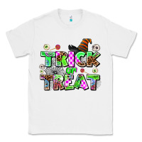 White trıck or treat Classic Tee - AdoDesignShop