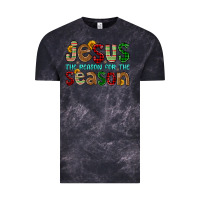 Cloud Black jesus the reason for the season Vintage Tee - FaDigitalArtStudio