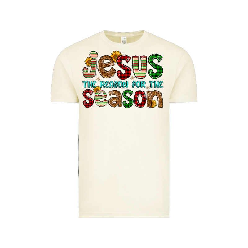 Jesus The Reason For The Season Vintage Tee by FaDigitalArtStudio | Teevron