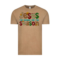 Vintage Coffee jesus the reason for the season Vintage Tee - FaDigitalArtStudio