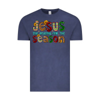 Vintage Denim jesus the reason for the season Vintage Tee - FaDigitalArtStudio