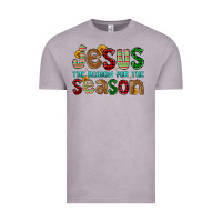 Vintage Zinc jesus the reason for the season Vintage Tee - FaDigitalArtStudio