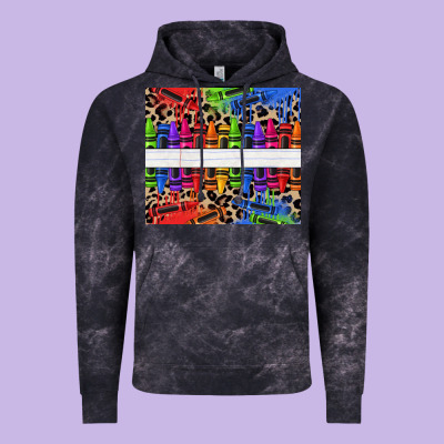 Personalized Crayons Vintage Hoodie Designed By Texasbilliewilder