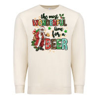 Sandshell the most wonderful time for a beer Premium Sweatshirt - MaliasSmallBusiness