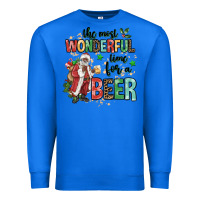 True Royal the most wonderful time for a beer Premium Sweatshirt - MaliasSmallBusiness