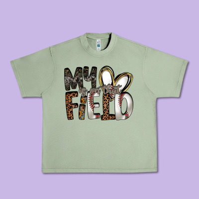 My Is On That Field Urban Heavy Tee Designed By Racoondesign