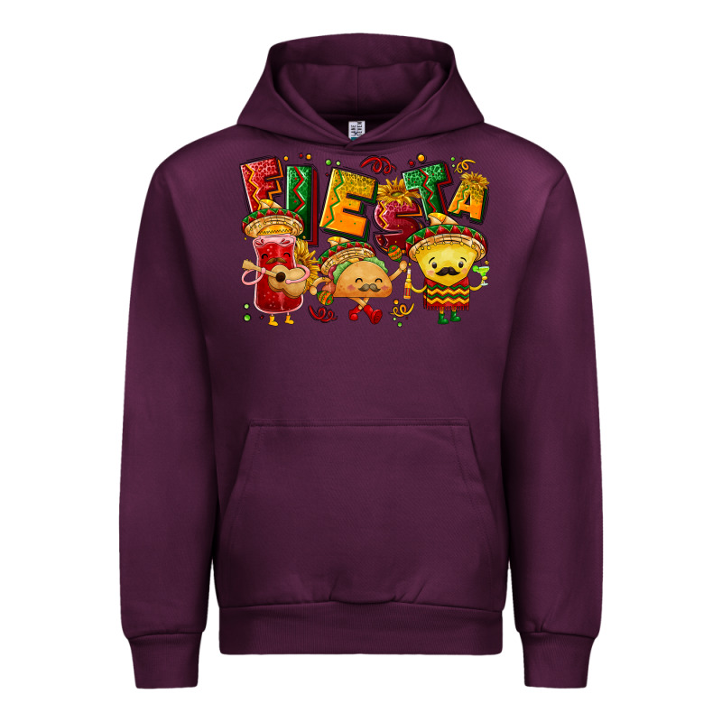 Fiesta With Taco, Nacho, Souce Urban Hoodie by NancyCooperArtShop | Teevron