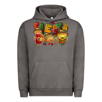Pigment Tornado Fiesta with taco, nacho, souce Urban Hoodie - NancyCooperArtShop