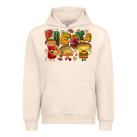 Sandshell Fiesta with taco, nacho, souce Urban Hoodie - NancyCooperArtShop