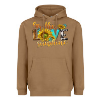 Toasted Coconut for the love sunshine Heavyweight Hoodie - NancyCooperArtShop