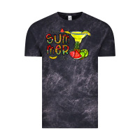 Cloud Black sweet summer time Vintage Tee - CowhideDigitalArt