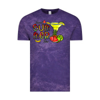 Cloud Purple sweet summer time Vintage Tee - CowhideDigitalArt