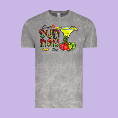 Sweet Summer Time Vintage Tee Designed By Cowhidedigitalart