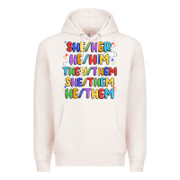 Pride Pronouns Premium Hoodie | Teevron