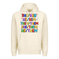 Tofu pride pronouns Premium Hoodie - Artiststas