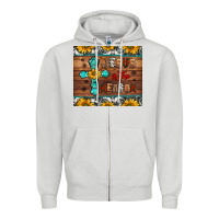Dove Grey jesus is the reason christmas Zipper Hoodie - Jasminsmagicworld