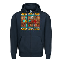 Navy jesus is the reason christmas Zipper Hoodie - Jasminsmagicworld