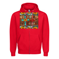 Red jesus is the reason christmas Zipper Hoodie - Jasminsmagicworld