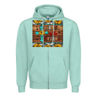 Seafoam jesus is the reason christmas Zipper Hoodie - Jasminsmagicworld