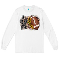 White it's game day y'all Long Sleeve Tee - JahusDesignShop