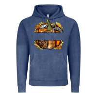 Vintage Denim Personalized Fall Pumpkin Vintage Hoodie - texasbilliewilder