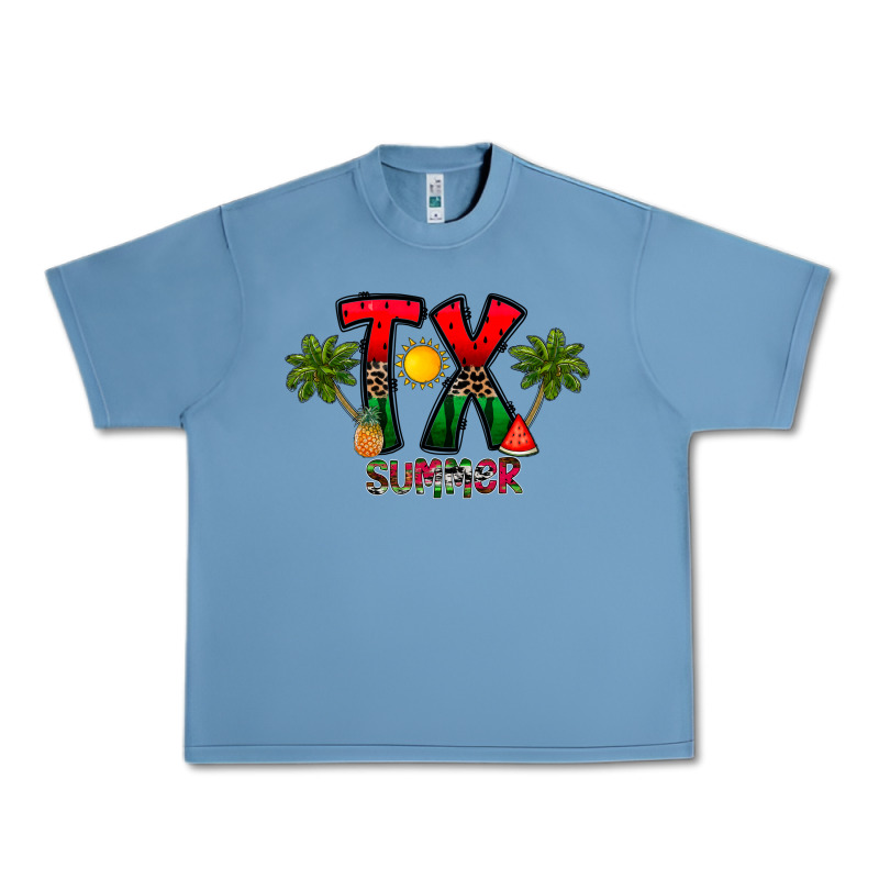 Texas Summer Urban Heavy Tee by CowhideDigitalArt | Teevron