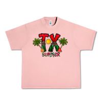 Salmon texas summer Urban Heavy Tee - CowhideDigitalArt
