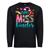 Black little miss kinder Premium Sweatshirt - NancyCooperArtShop